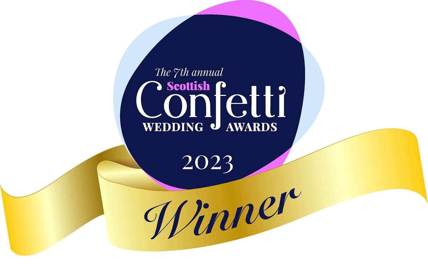 The 7th Annual Scottish Confetti Weddings Awards 2023 winner