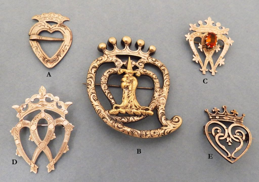 Luckenbooth Brooches