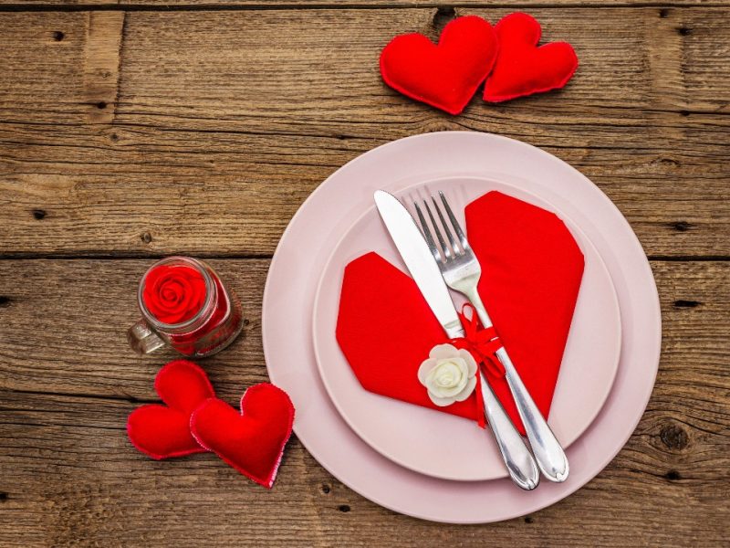 Valentines table
